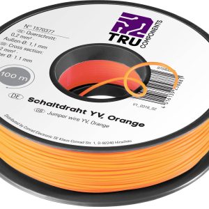 TRU COMPONENTS 1570375 Przewód połączeniowy Yv, 1 x 0.20 mm², 25 m