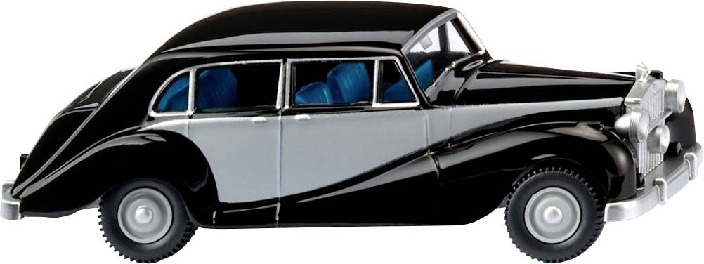 Wiking 083804 H0 Model samochodu Rolls Royce Srebrny Widmo, czarny - obrazek 1