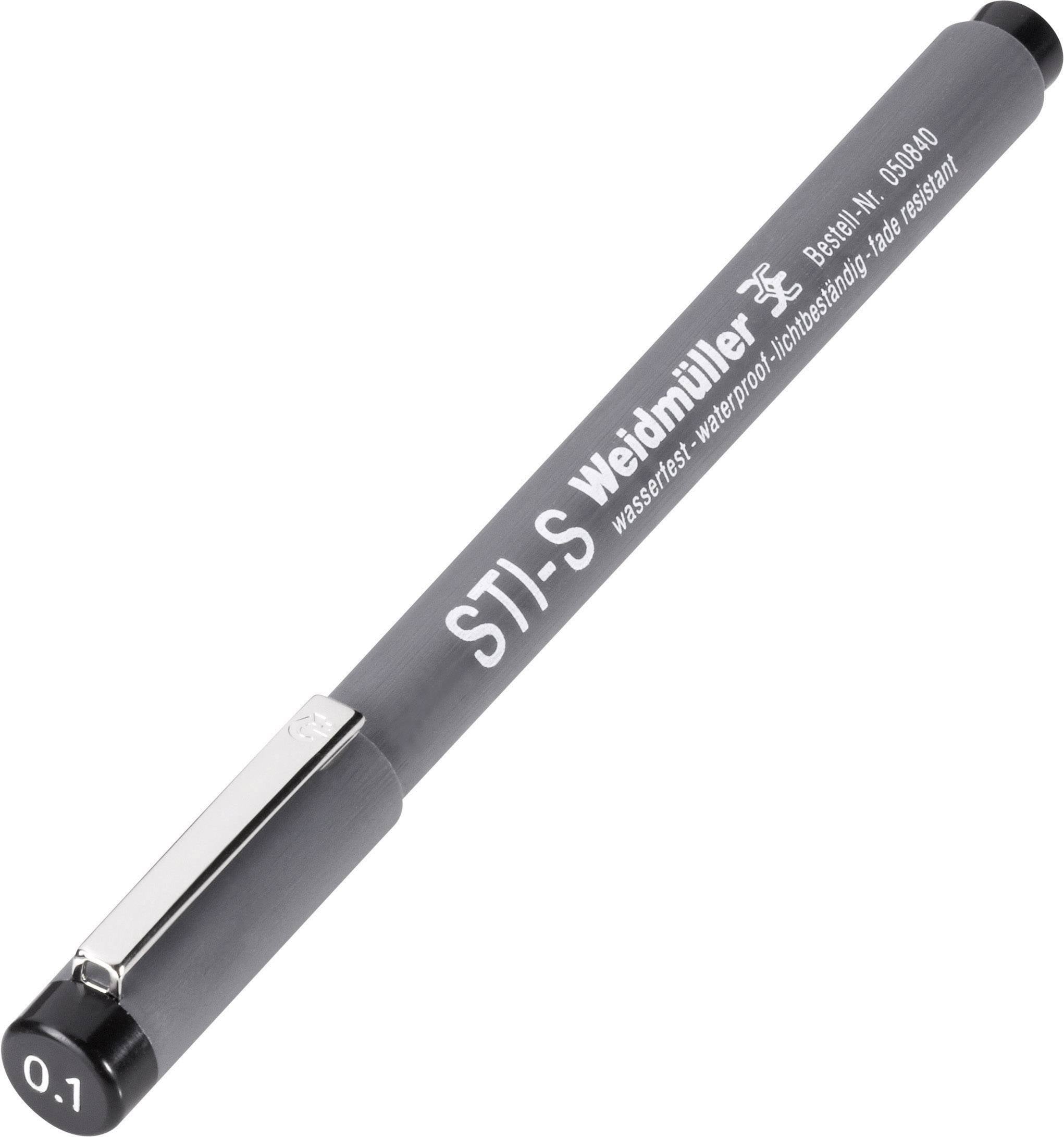 Elementy do znakowania Weidmuller STI Waterproof schwarz - obrazek 1