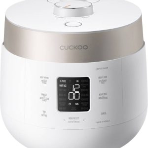Ryżowar Cuckoo CRP-ST1009F szary powłoka nieprzywierająca, Wyświetlacz LCD