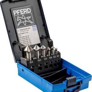Pogłębiacz stożkowy zestaw PFERD TOOLS SET KES HSSE DIN 335 C90° 6 25202157 1 szt. Pogłębiacz stożkowy zestaw PFERD TOOLS SET KES HSSE DIN 335 C90° 6 25202157 1 szt.