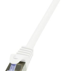 kabel LAN LogiLink CQ3031S, 1 szt., RJ45, CAT 6a, S/FTP, 1.00 m, biały kabel LAN LogiLink CQ3031S, 1 szt., RJ45, CAT 6a, S/FTP, 1.00 m, biały