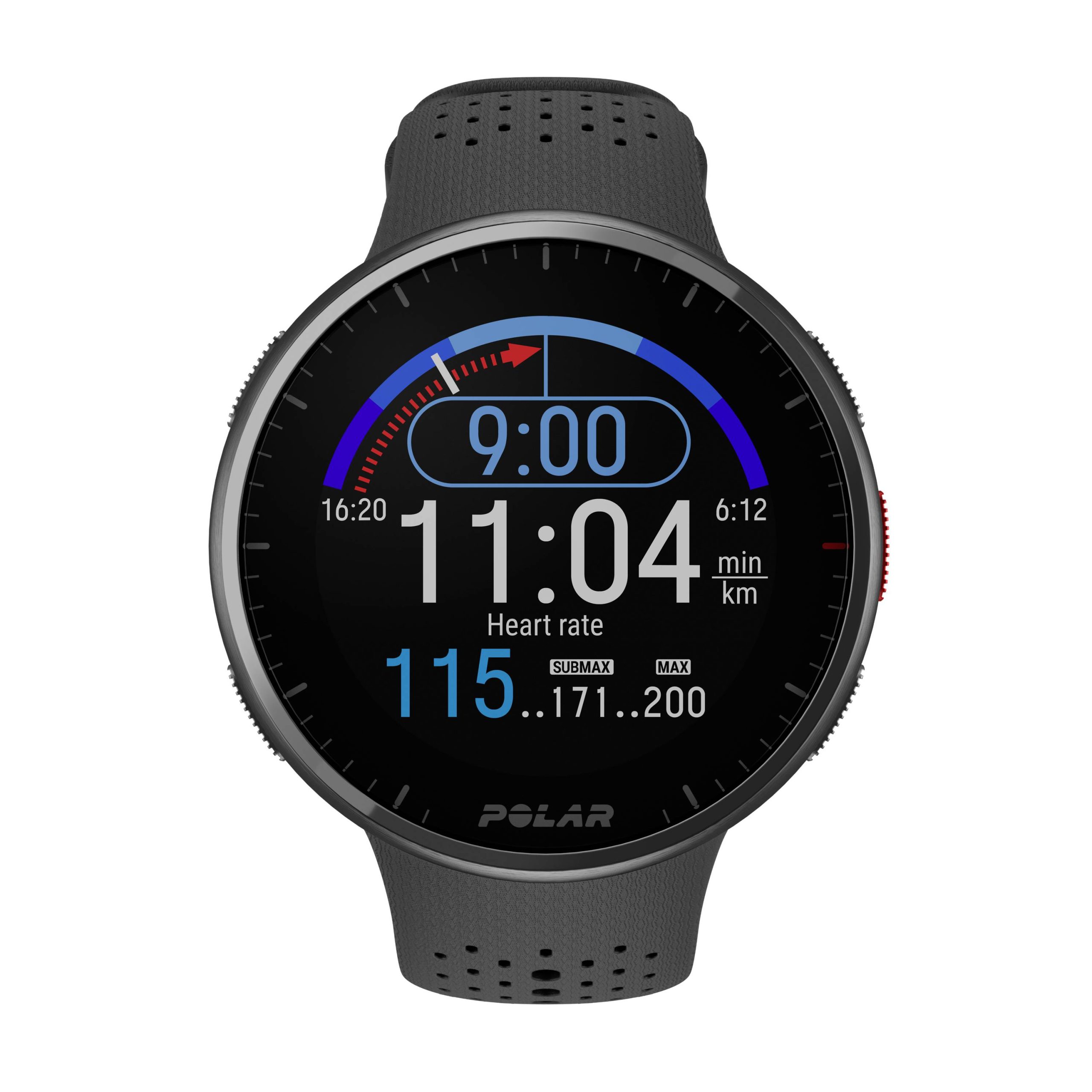 Polar Pacer Pro + H10 Zegarek sportowy z GPS Uni karbonowy, szary - obrazek 1