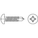 TOOLCRAFT 141434 Śruba samonawiercająca 4.2 mm 32 mm Krzyżakowy PH DIN 7504 stal cynkowany galwanicznie 500 szt.