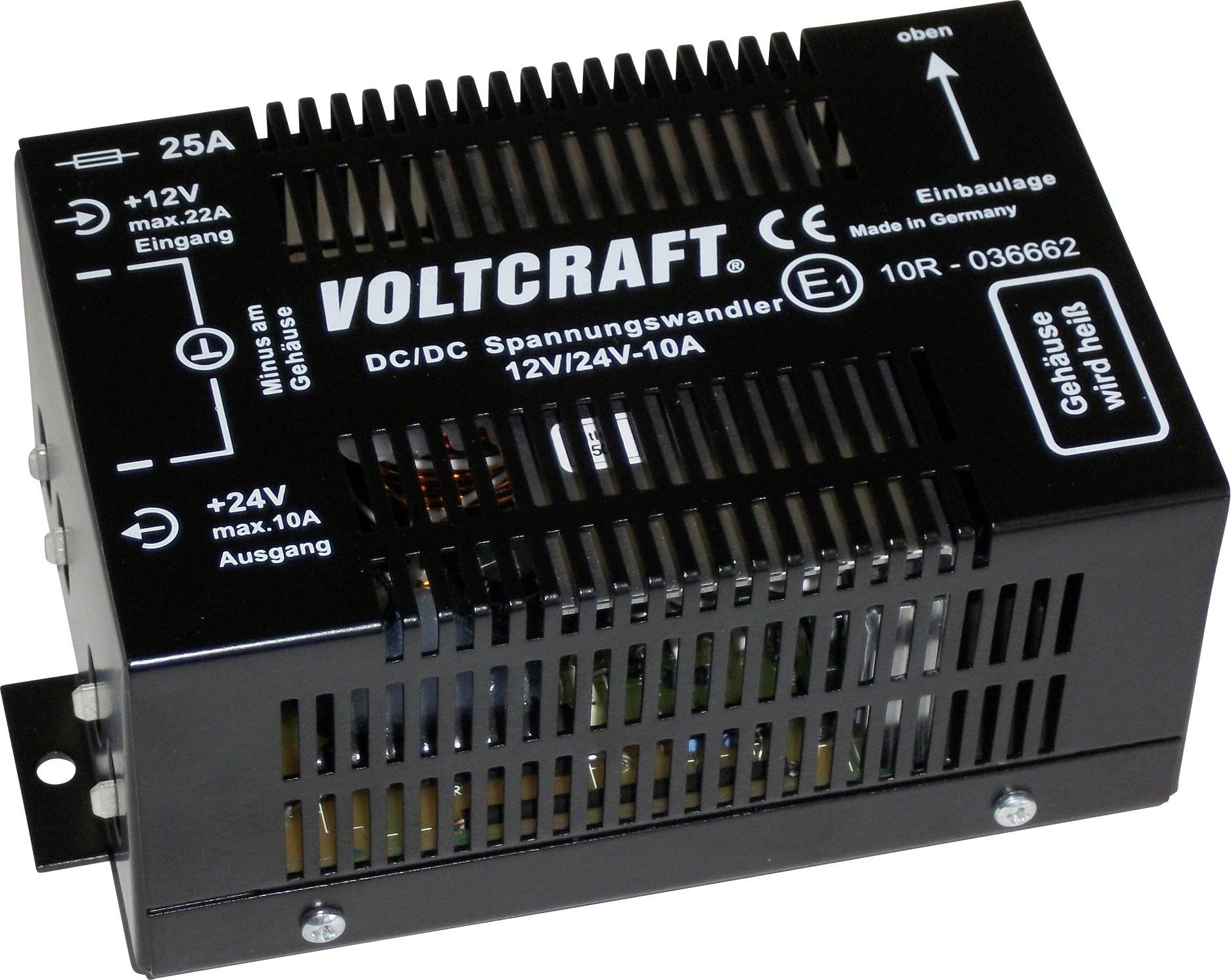 Przetwornica DC/DC VOLTCRAFT 12/10 N/A/10 A - obrazek 1