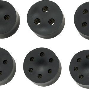 TRU COMPONENTS TC-10820768 TC-MH18-2A203 Wkład uszczelniający M20 2 x 1.6 – 2.6 mm guma czarny 50 szt.