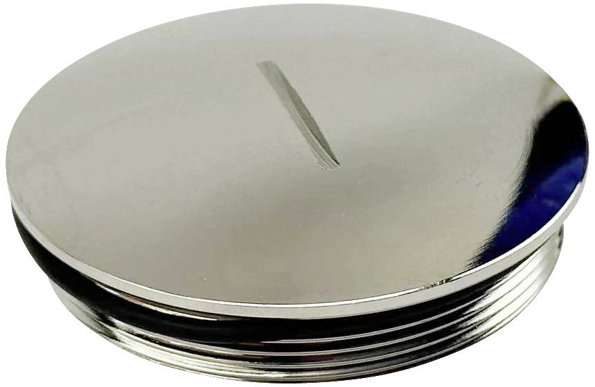 TRU COMPONENTS TC-11032960 SCPG16 Zaślepka z pierscieniem uszczelniającym PG16 mosiądz (niklowany) 1 szt. - obrazek 1