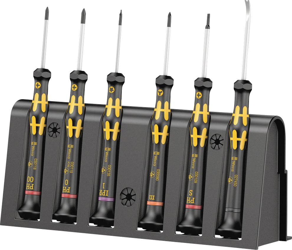 Wera Kraftform Micro 6 ESD 05030182001 Zestaw narzędzi do smartfona - obrazek 1