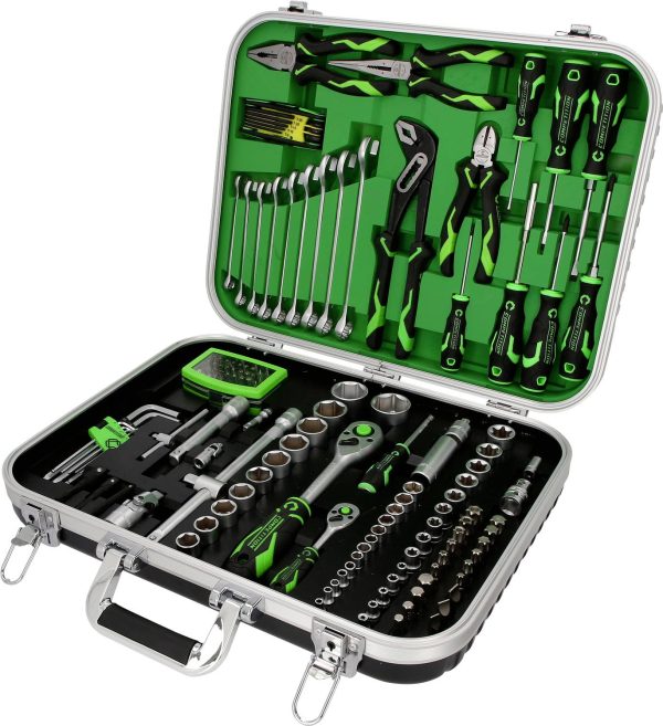 KS Tools 512.0144 COMPETITION 1/4″+1/2″ Universal-Werkzeug 512.0144 Zestaw narzędzi uniwersalny w walizce