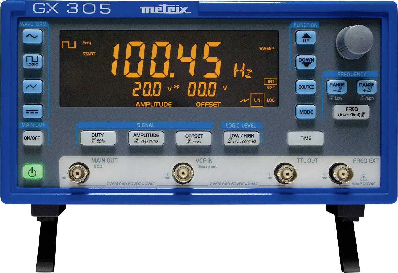 Generator funkcyjny Metrix GX 305 - obrazek 1
