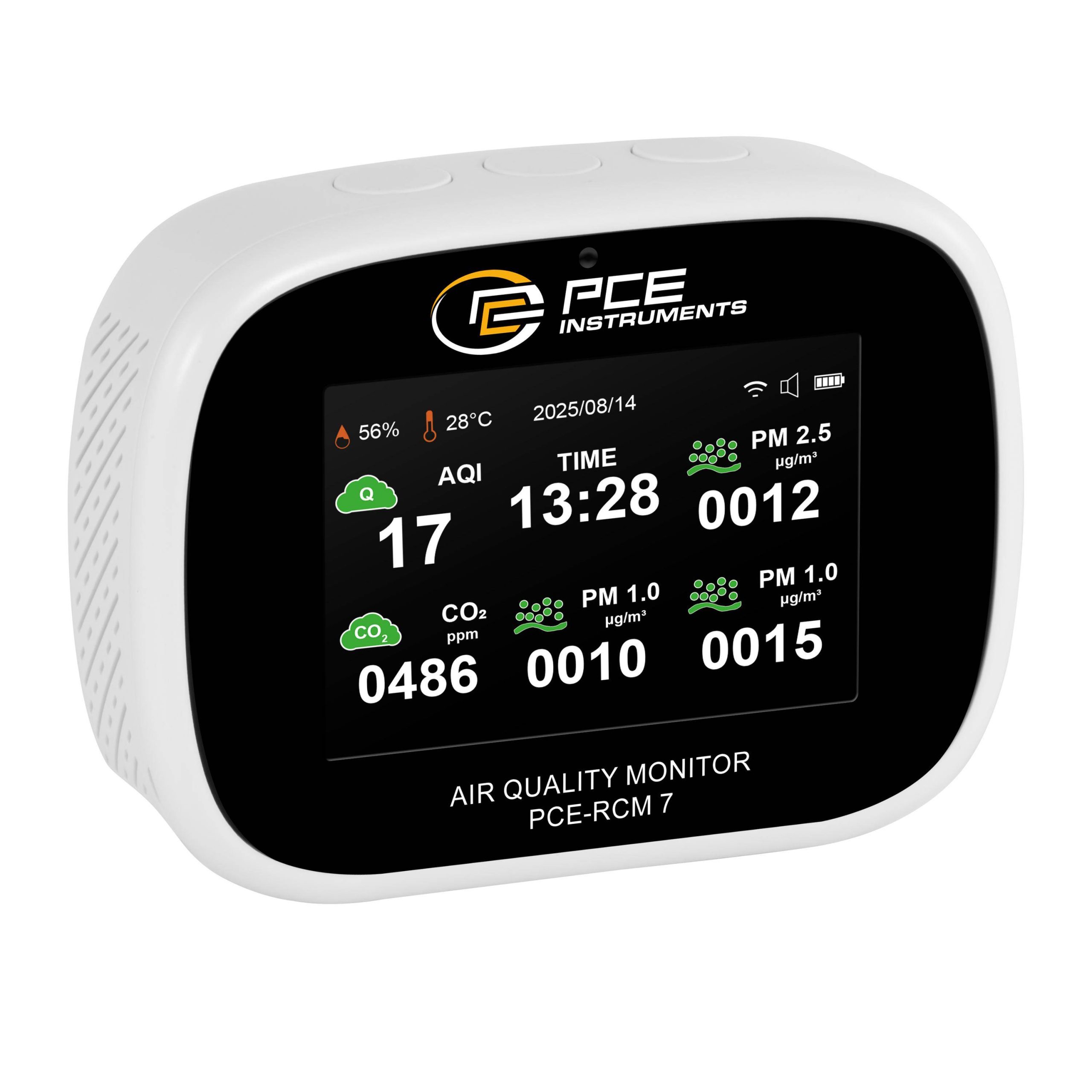 Miernik dwutlenku węgla PCE Instruments CO2 funkcja pomiaru temperatury, interfejs USB - obrazek 1