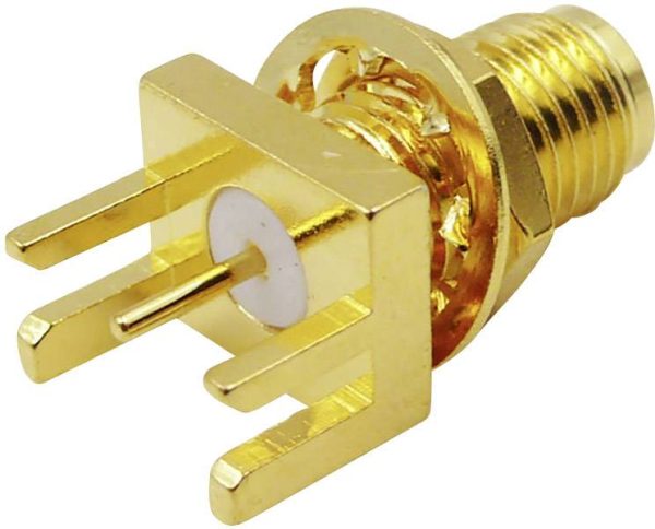 Złącze SMA TRU COMPONENTS SMA-KE3 5972640 złącze żeńskie do wbudowania pionowego 50 Ω 1 szt.