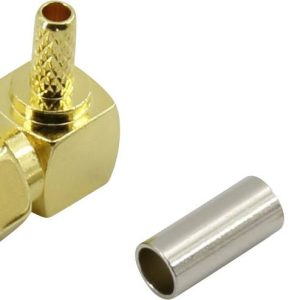 TRU COMPONENTS 93038c8 1386751 Złącze SMA złącze męskie kątowe 50 Ω 1 szt. TRU COMPONENTS 93038c8 1386751 Złącze SMA złącze męskie kątowe 50 Ω 1 szt.
