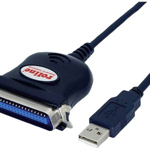 Roline 12.02.1092 Konwerter interfejsów [1x złącze męskie USB-A 2.0 – 1x złącze męskie Centronics]