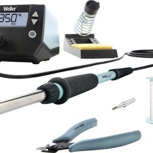 Stacja lutownicza – zestaw Weller WE1010 Education Kit T0053298390 70 W 50 – 350 °C zaw. grot lutowniczy Stacja lutownicza – zestaw Weller WE1010 Education Kit T0053298390 70 W 50 – 350 °C zaw. grot lutowniczy