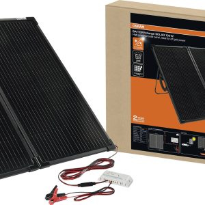Moduł monokrystaliczny Osram Automotive BATTERYcharge SOLAR 100W 100 W 12 V, 5 V Moduł monokrystaliczny Osram Automotive BATTERYcharge SOLAR 100W 100 W 12 V, 5 V