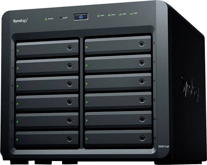 Synology DiskStation DS3617xs Serwer NAS 0 GB 12 Bay NAS DS3617xsII - obrazek 1