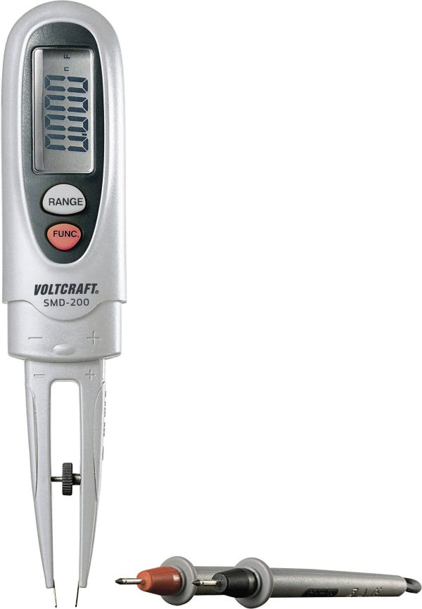 VOLTCRAFT SMD-200 Multimetr cyfrowy CAT III 600 V Wyświetlane liczby: 6000