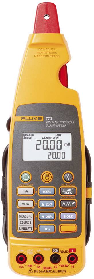 Miernik cęgowy Fluke 773 3362365, CAT II 300 V, 0.01 – 30 V, 0.01 – 100 mA