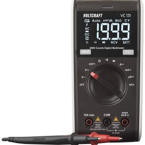 Multimetr VOLTCRAFT VC131 VC-12232380, CAT III 600 V, 0.1 mV – 600 V, 0.1 µA – 10 A Multimetr VOLTCRAFT VC131 VC-12232380, CAT III 600 V, 0.1 mV – 600 V, 0.1 µA – 10 A