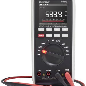 Multimetr VOLTCRAFT VC831 VC-12884320, CAT III 1000 V, CAT IV 600 V, 0.01 mV – 1000 V, 0.1 µA – 10 A Multimetr VOLTCRAFT VC831 VC-12884320, CAT III 1000 V, CAT IV 600 V, 0.01 mV – 1000 V, 0.1 µA – 10 A