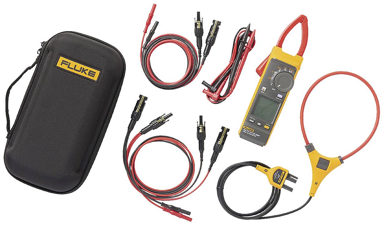 Fluke FLK-393FC-PVLEAD Miernik cęgowy cyfrowy CAT III 1500 V - obrazek 1