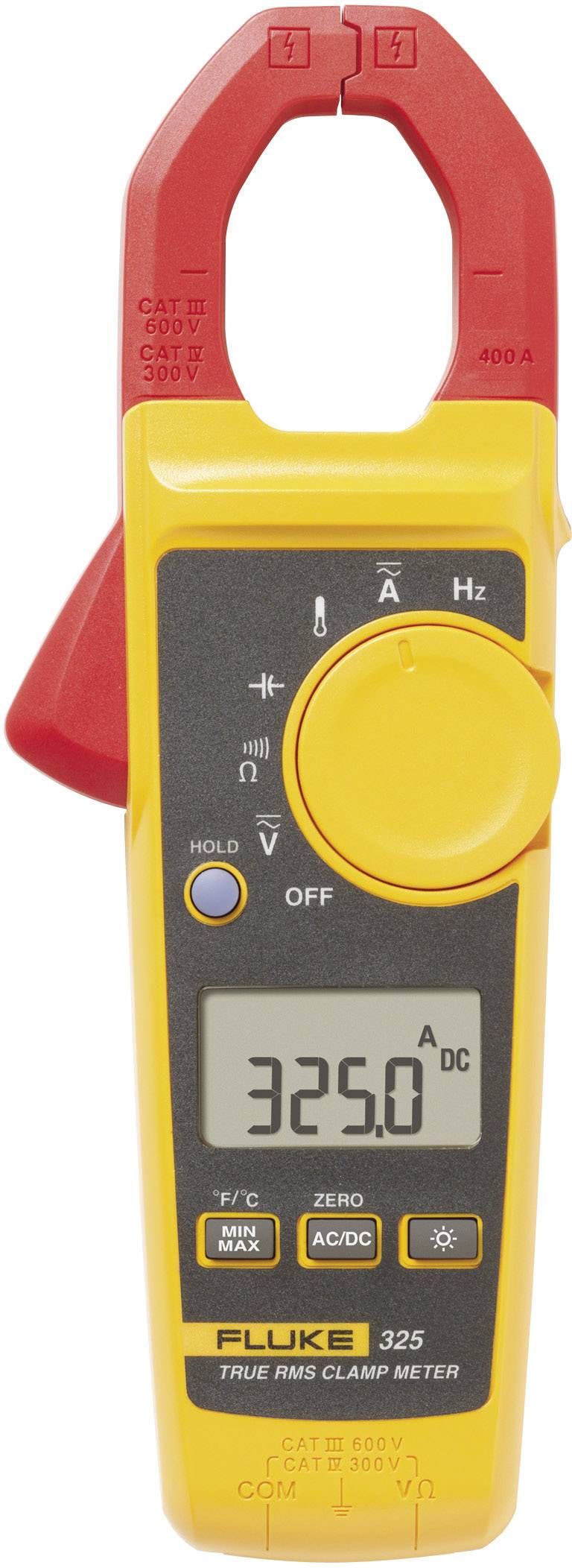 Miernik cęgowy Fluke 325, CAT III 600 V, CAT IV 300 V, Kalibracja (ISO) - obrazek 1