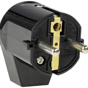 Wtyczka kątowa z uziemieniem AS Schwabe 45042, IP20 Wtyczka kątowa z uziemieniem AS Schwabe 45042, IP20