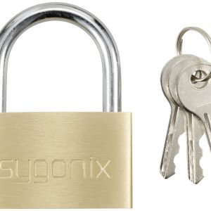 Kłódka Sygonix SY-5045286 49 mm częściowo identyczne z zamkiem kluczykowym Kłódka Sygonix SY-5045286 49 mm częściowo identyczne z zamkiem kluczykowym