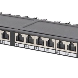 Digitus DN-91624S-SL-SH 24 Porty Patchpanel 483 mm (19″) CAT 6 0.5 U wielobarwny Zamontowany Digitus DN-91624S-SL-SH 24 Porty Patchpanel 483 mm (19″) CAT 6 0.5 U wielobarwny Zamontowany