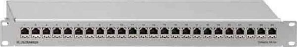 Rutenbeck PP-Cat.6A iso-24/1 24 Porty Patchpanel 483 mm (19″) CAT 6a 1 U wielobarwny Zamontowany