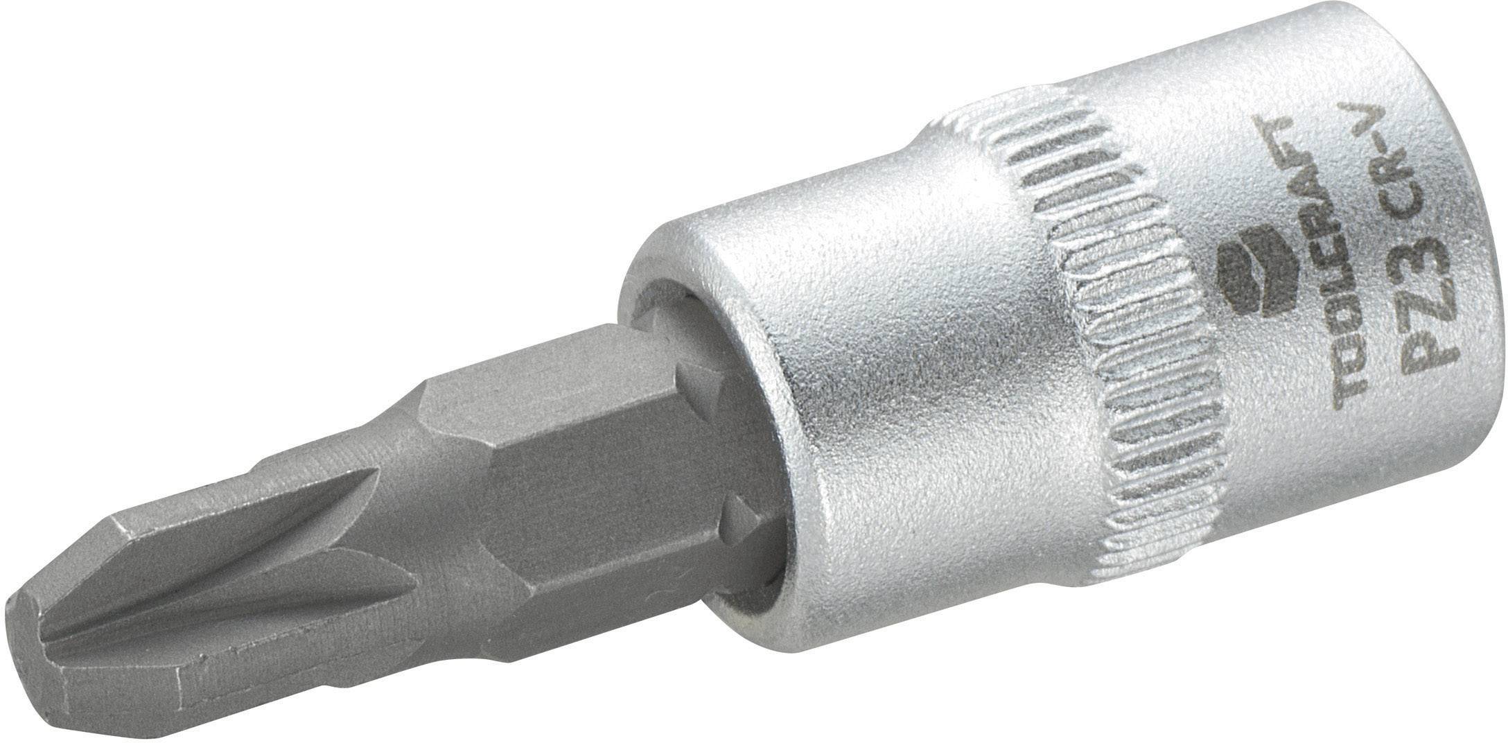 TOOLCRAFT 816059 krzyżakowy Pozidriv Nasadka trzpieniowa PZ 3 1/4" (6,3 mm) - obrazek 1