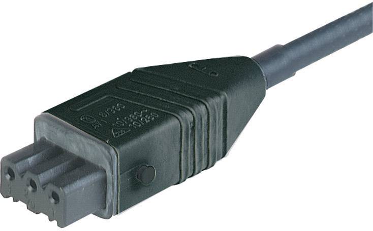 Adapter przyłączeniowy sieci zasilania złącze żeńskie zasilania - z wolnym końcem Hirschmann STAK 3K 3 + PE czarny 5.00 - obrazek 1