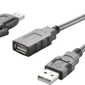 Digitus podłączenie szeregowe, USB 2.0 kabel [1x złącze męskie USB-A 2.0 – 1x złącze męskie D-SUB 9-pin] DIGITUS – USB 2