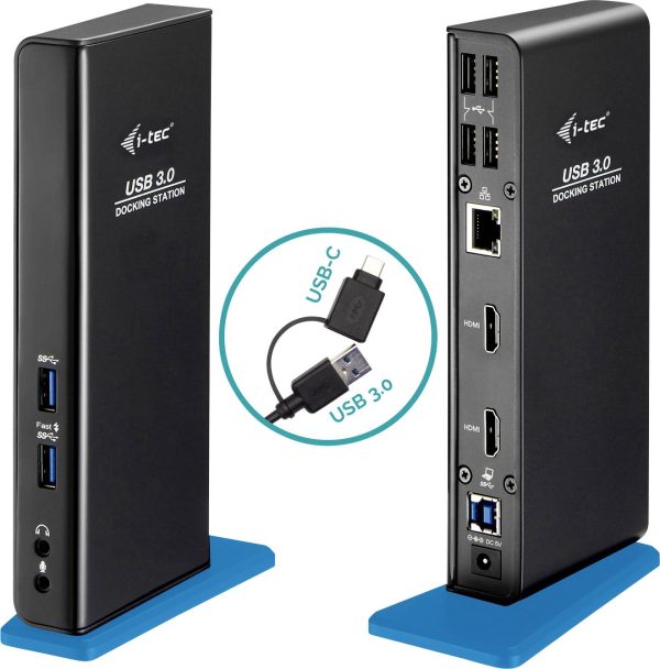 Stacja dokująca USB-C® i-tec USB 3.0 Dual HDMI