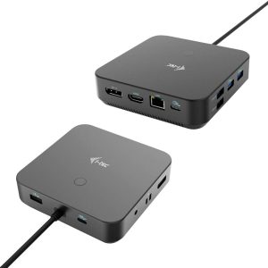 Stacja dokująca USB-C® i-tec USB-C HDMI Dual DP Docking Station with Power Delivery 100 W zasilanie USB-C® Stacja dokująca USB-C® i-tec USB-C HDMI Dual DP Docking Station with Power Delivery 100 W zasilanie USB-C®