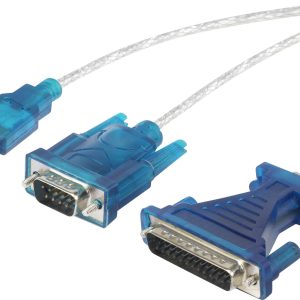 adapter USB 1.1 Renkforce RF-4222053, [1x złącze męskie D-SUB 9-pin, złącze męskie D-SUB 25-pin – 1x złącze męskie USB-A adapter USB 1.1 Renkforce RF-4222053, [1x złącze męskie D-SUB 9-pin, złącze męskie D-SUB 25-pin – 1x złącze męskie USB-A