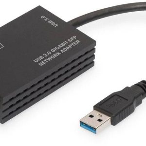 Digitus do komputerów, światłowody szklane, Notebook, USB 3.2 Gen 1 (USB 3.0), LAN adapter [1x USB – 1x SFP] DN-3026 17.