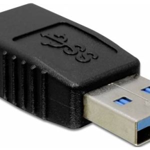 Delock USB 2.0 adapter [1x złącze męskie USB-A 2.0 – 1x złącze żeńskie USB-A 2.0] 65174 0 mm