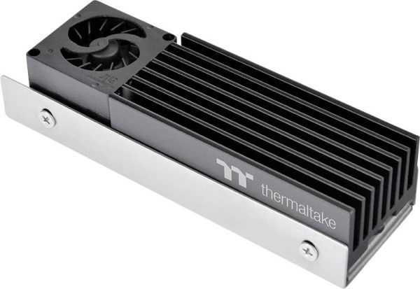 Chłodzenie HDD Thermaltake MS-1 Air Cooler M.2 2280 SSD Cooler Full Black CL-O043-AL02BL-A, 1 szt.
