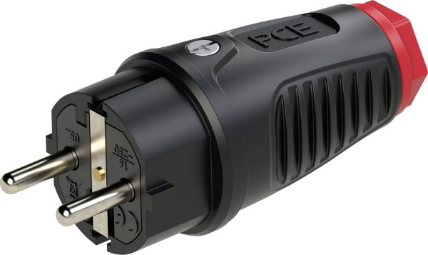Wtyczka z uziemieniem PCE 0512-sr, IP54