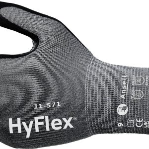 Ansell 11571R080-1P HyFlex Nitryl Rękawice robocze Rozmiar rękawic: 8 EN 21420:2020 1 par(a) Ansell 11571R080-1P HyFlex Nitryl Rękawice robocze Rozmiar rękawic: 8 EN 21420:2020 1 par(a)