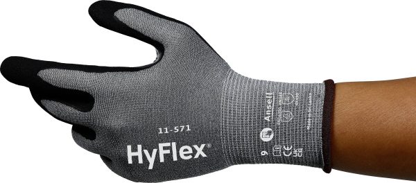 Ansell 11571R080-1P HyFlex Nitryl Rękawice robocze Rozmiar rękawic: 8 EN 21420:2020 1 par(a)