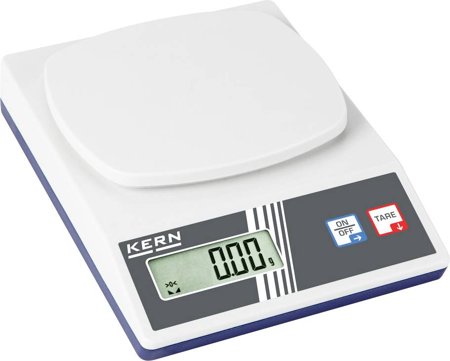 Kern EFS 500-2 Waga szkolna Zakres pomiaru maks. 500 g Podziałka 0.01 g bateryjne szary - obrazek 1