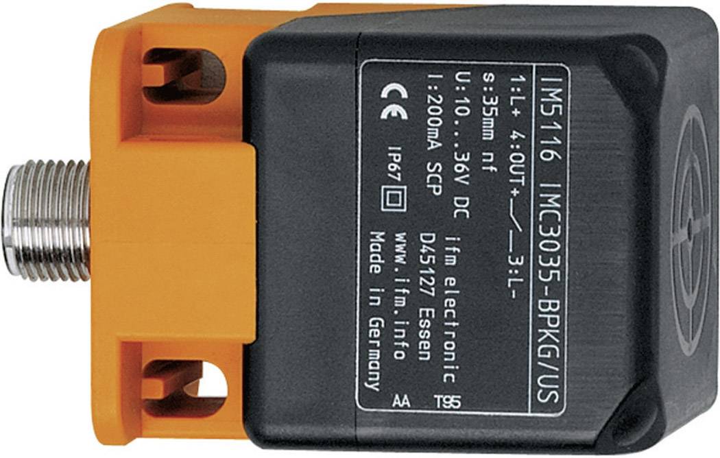 Czujnik zbliżeniowy indukcyjny ifm Electronic IM5115 IM5115, 40 x 40 mm, podtynkowy, PNP - obrazek 1