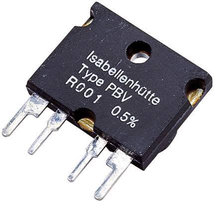 Rezystor pomiarowy Isabellenhutte PBV 0,05, 0,05 Ohm, 10 W, 0,5 % - obrazek 1