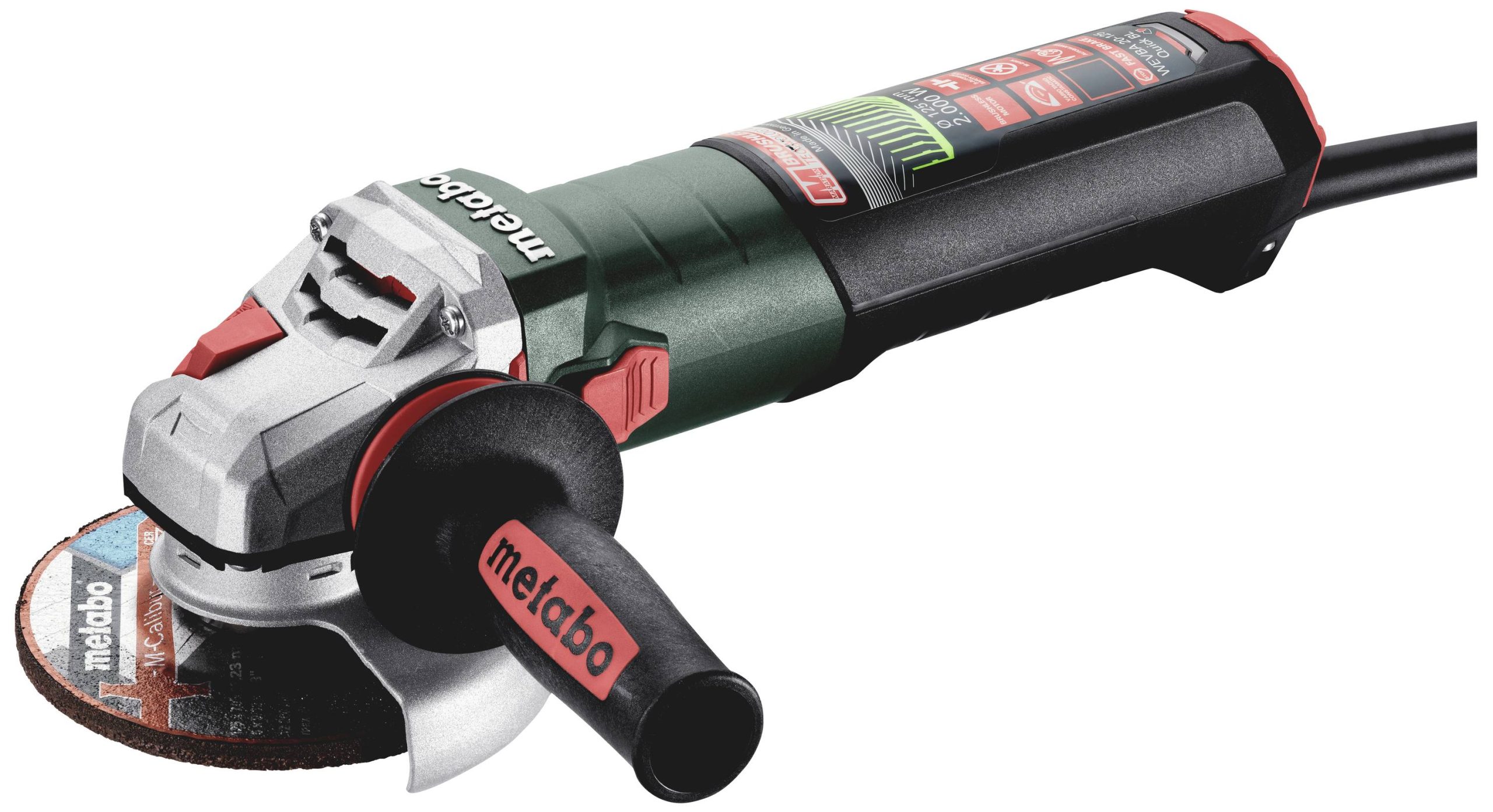 Szlifierka kątowa Metabo WEVBA 20-125 Quick BL 600641000 2000 W - obrazek 1