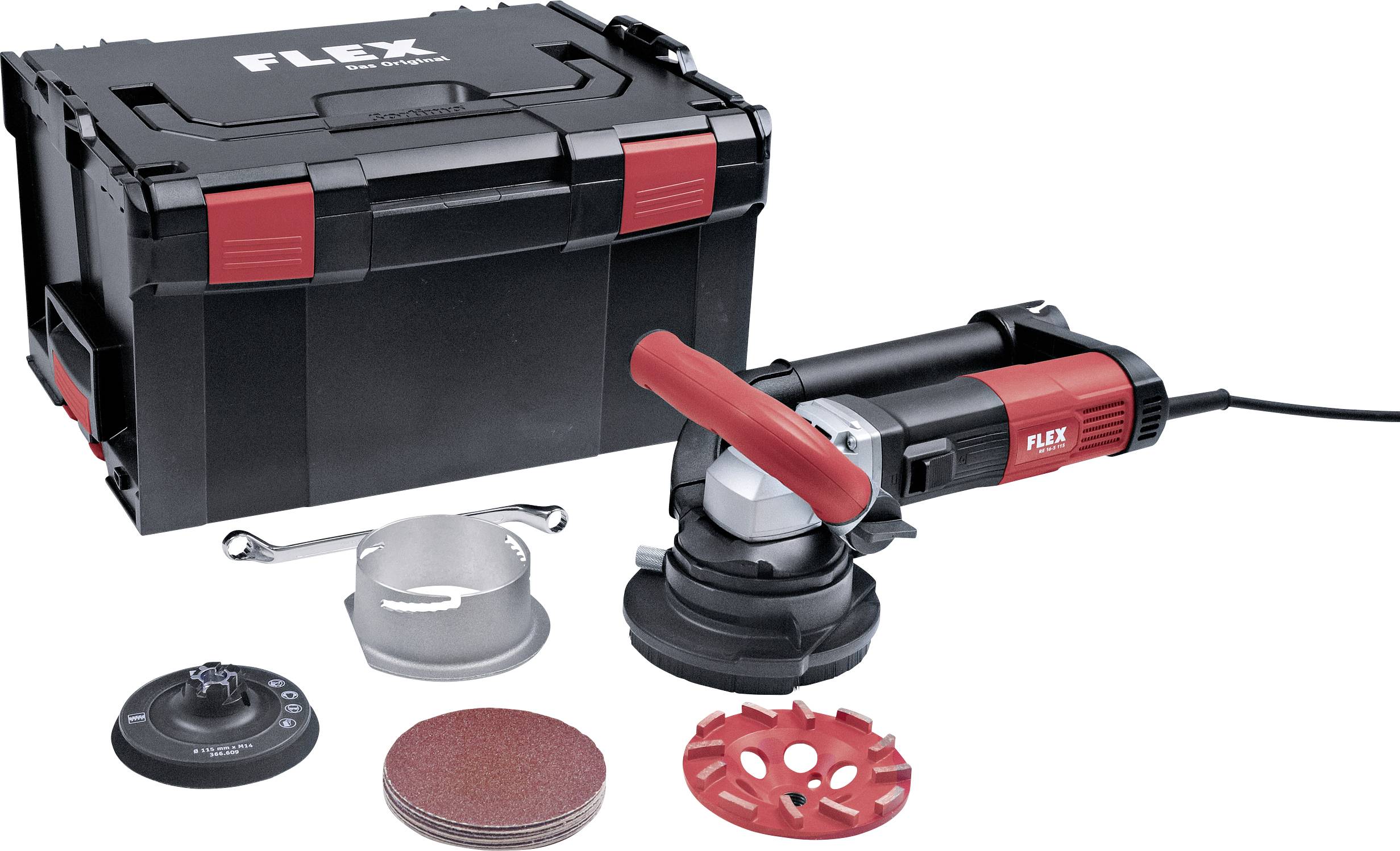 Frezarka renowacyjna Flex RE 16-5 115,Kit E-Jet 505048 1600 W - obrazek 1