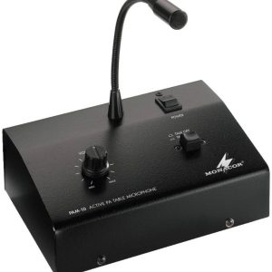 Monacor PAM-10 Wzmacniacz ELA 10 W Monacor PAM-10 Wzmacniacz ELA 10 W
