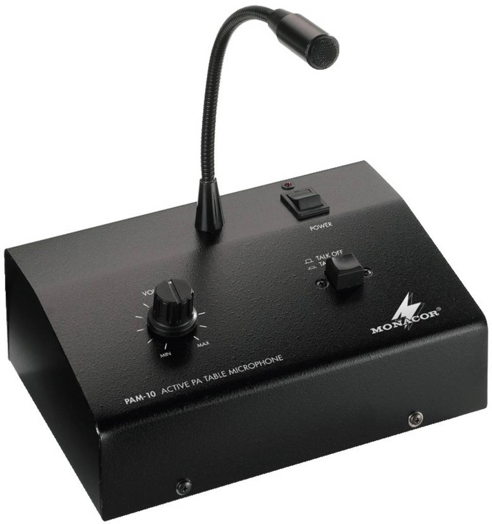 Monacor PAM-10 Wzmacniacz ELA 10 W - obrazek 1